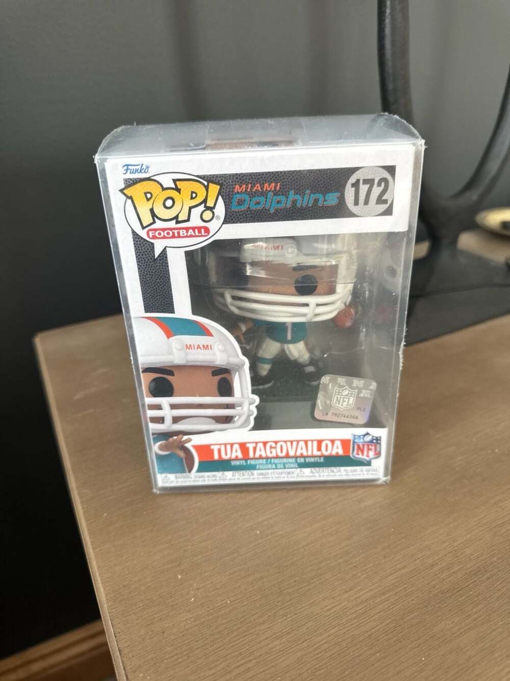 Funko Pop! Football NFL Miami Dolphins Tua Tagovailoa #172 Vinyl Figure